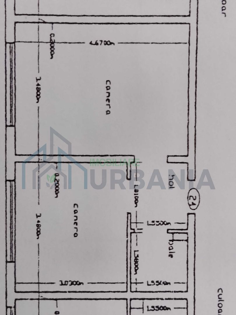 Apartament 2 camere, 32 mp, parter, zona Nicolina 2, Iași - Poză 1