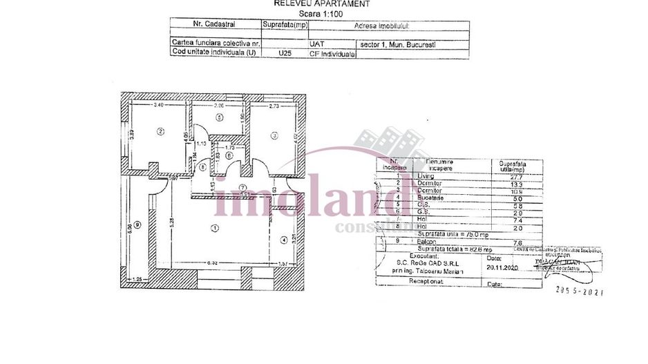 Vanzare apartament tip LOFT | 3 cam 2 bai | mansarda | lac Baneasa, Petrom City - Poză 14