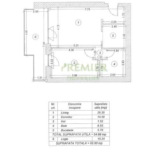 Apartament 2 Camere | One Herastrau Plaza + loc parcare, et 2 - Poză 15