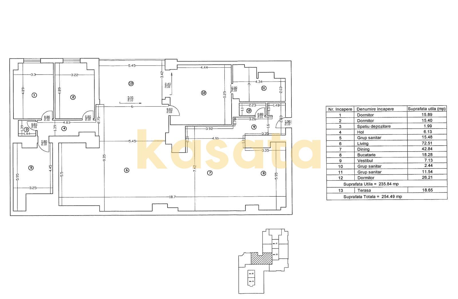 Apartament 4 camere de vânzare | Zona de Nord | Complex Upground - Poză 1