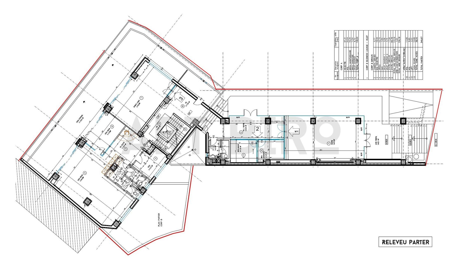 Zero comision, 154mp birou premium Herastrau - Nordului, 12' metrou - Schiță 14