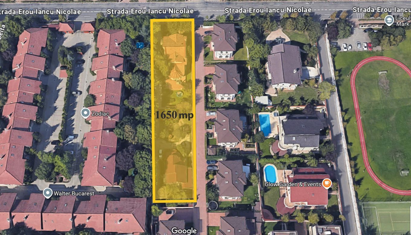 Teren de vânzare - 1650 mp, Iancu Nicolae | Poziție Premium | - Poză 1