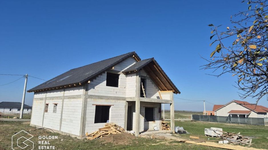 Casa P+M, teren 500 mp, comuna Frumuseni - Poză 1