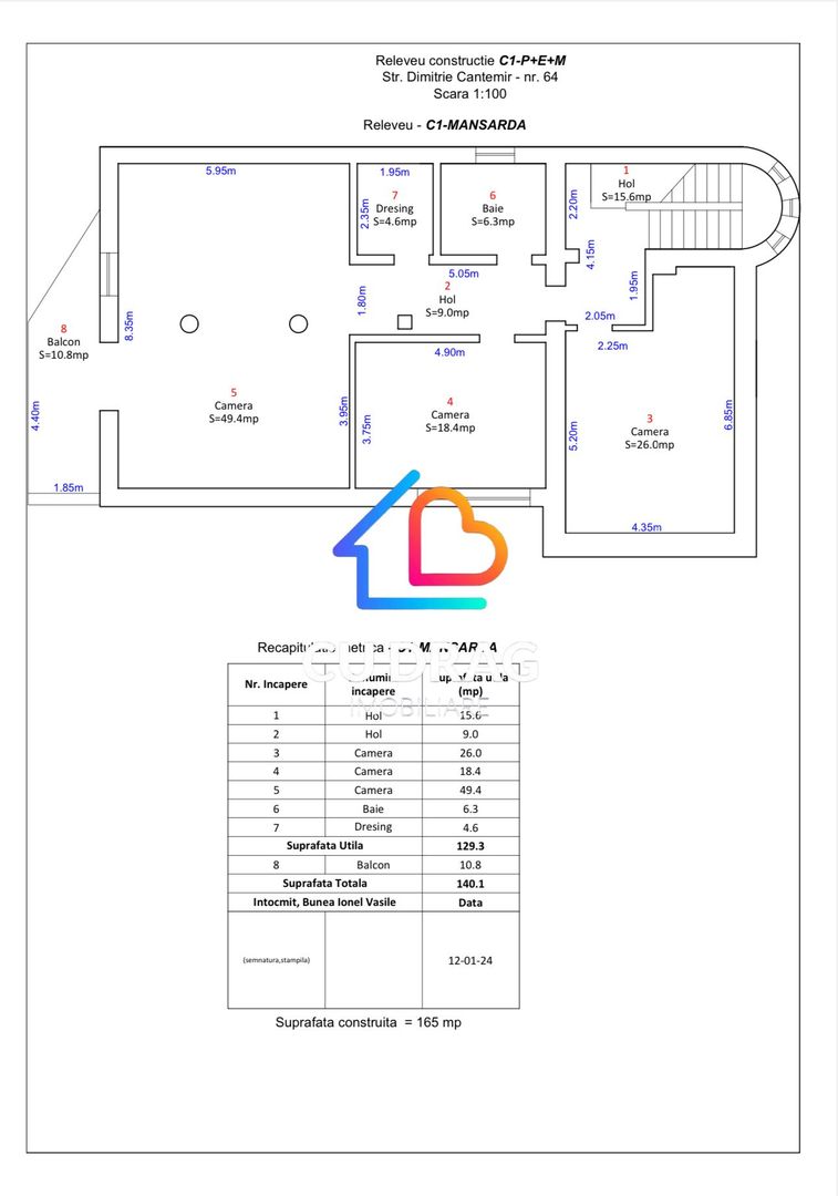 Oportunitate investitie, vila strada Dimitrie Cantemir - Poză 31