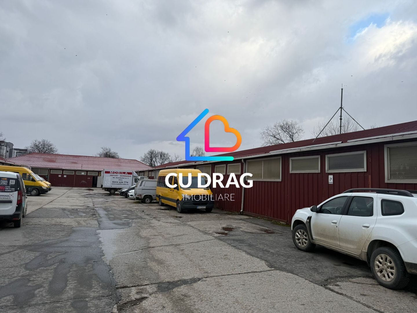 Hale de depozitare Str  Distributiei Sibiu -3 euro /mp - Poză 1