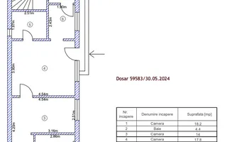 OPORTUNITATE CASA ZONA DOROBANTI BELLER - Schiță 13