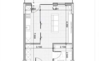 Apartament cu 1 camera in Sopor ! - Schiță 3