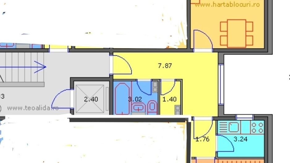 Apartament 2camere.  Bld. Brancoveanu, 3 min de Spitalul de copii Marie Curie - Poză 6