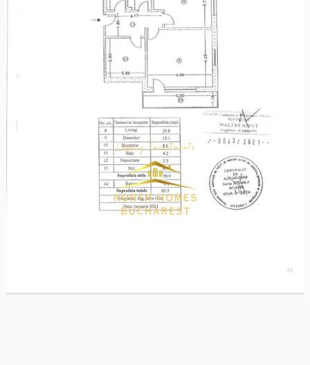 SISESTI|BANEASA APARTAMENT 2 CAMERE | VEDERE SPRE LAC - Poză 7