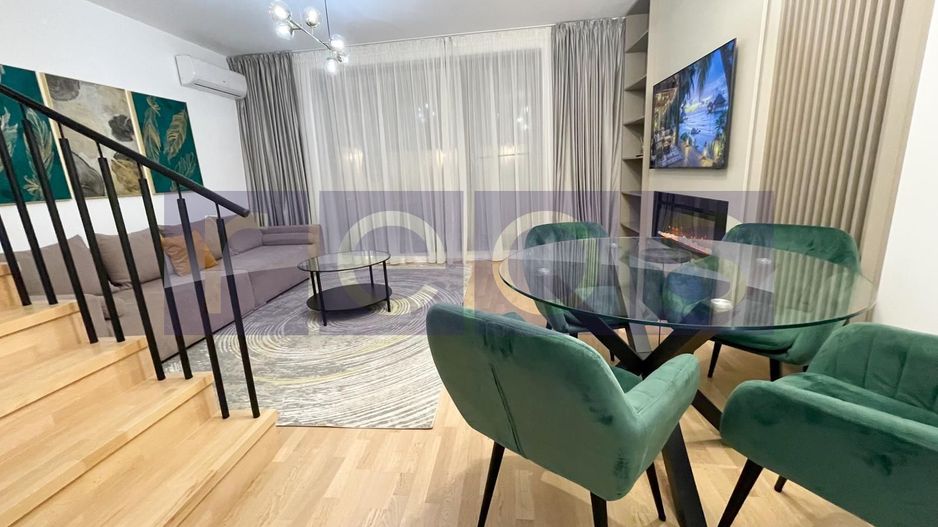 INCHIRIERE VILA 130 MP | MOBILATA-UTILATA | 5 CAMERE | PARCARE | CURTE - Poză 1