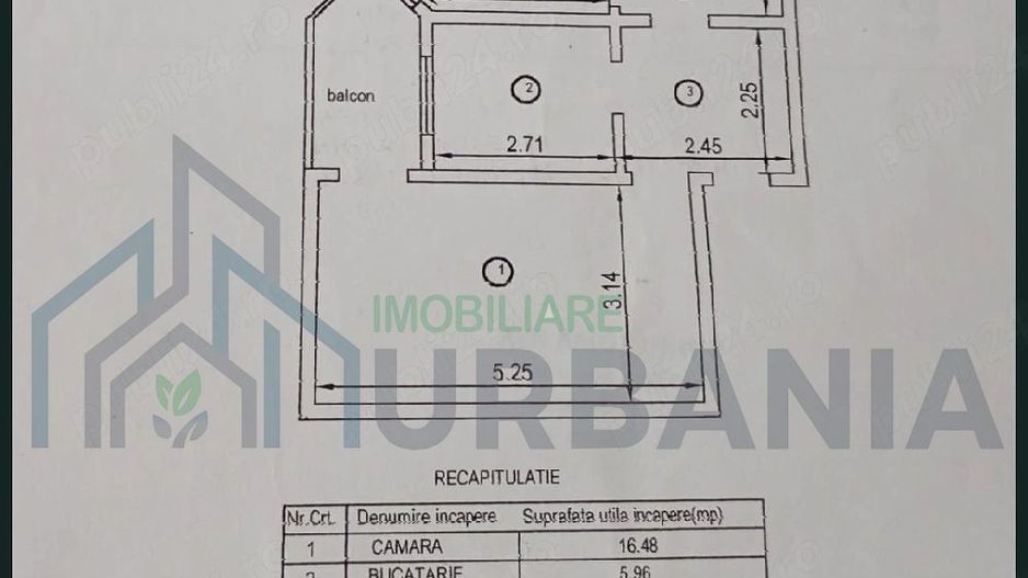 Apartament Decomandat 2 camere 2 Balcoane intabulat mobilat Izolat Zona Alexandru cel bun iasi - Poză 4