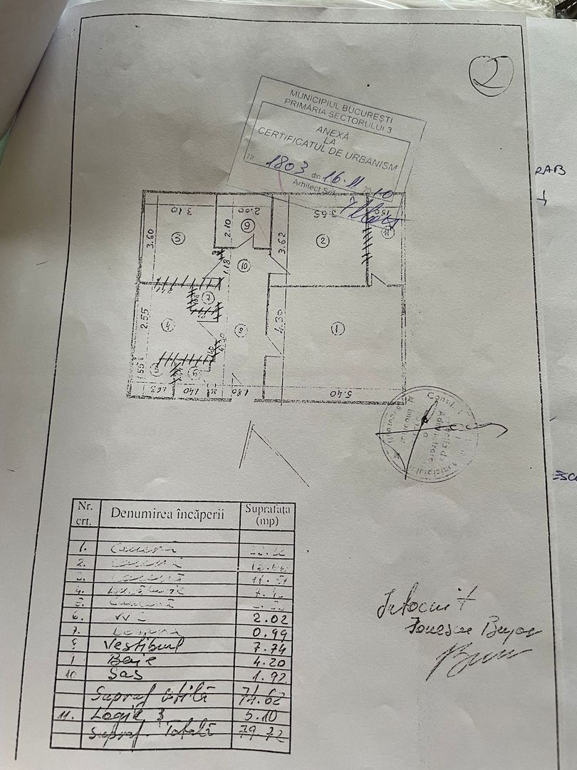 De vanzare Apartament 3 camere Matei Basarab, Calarasi, Central - Poză 19