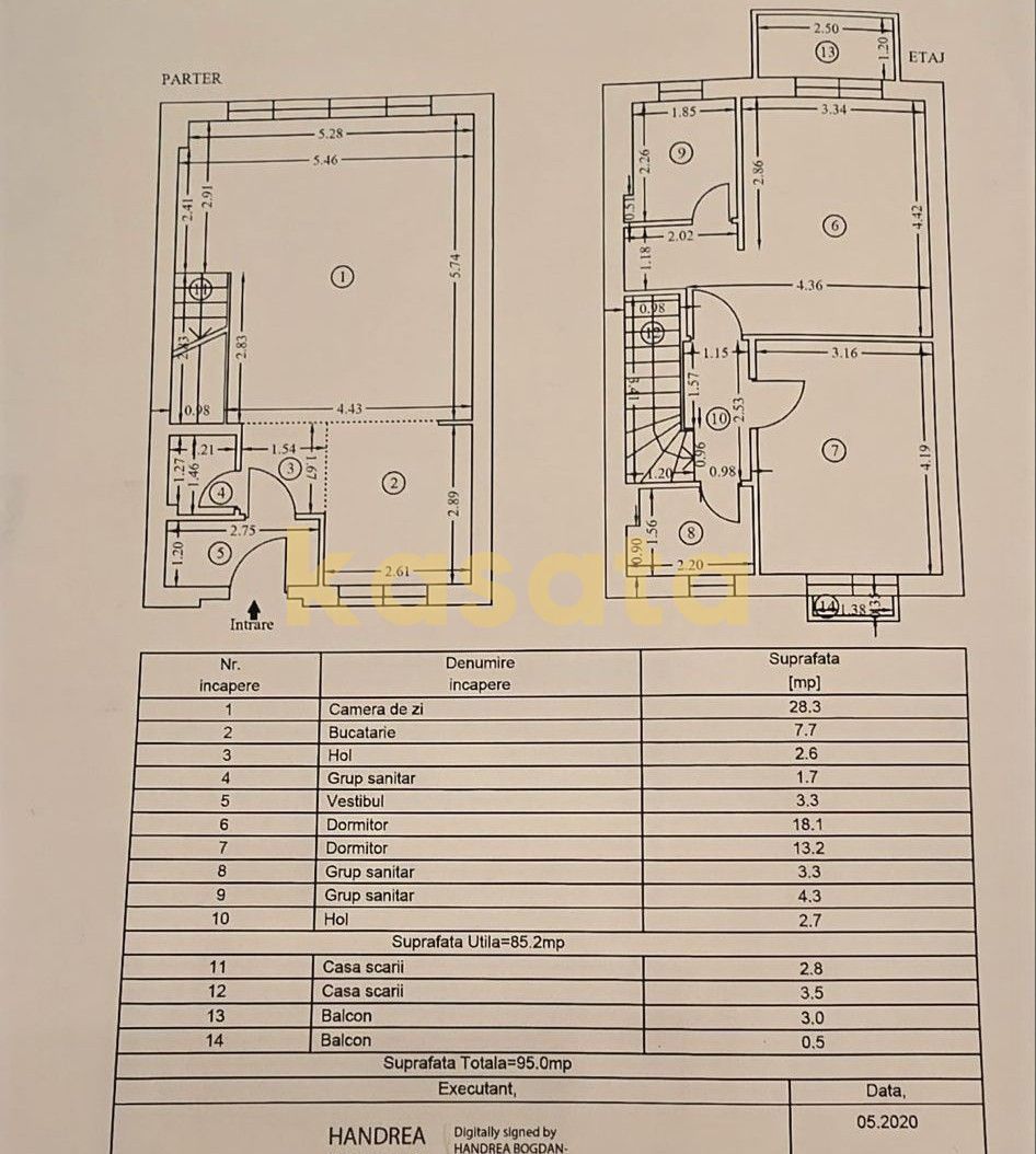 Vila Cosmopolis I complet renovata I Premium I Mansarda amenajata - Schiță 40