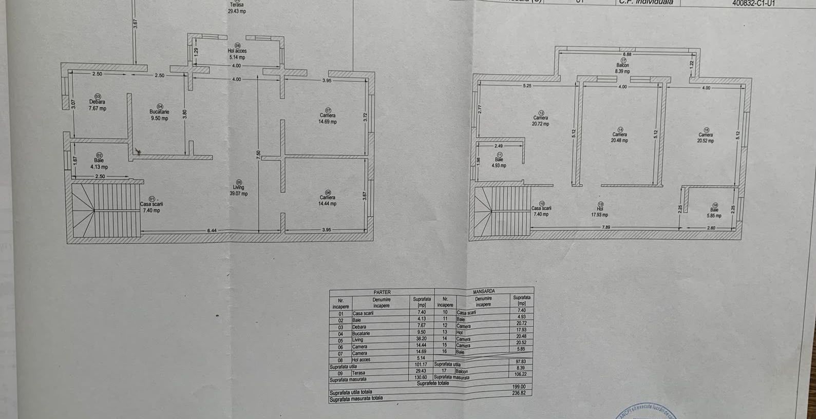 Duplex spațios, 200 mp utili, teren 700 mp, în vatra veche din Moșnița - Poză 3