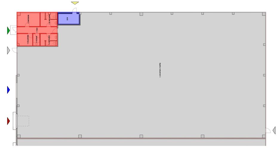 1202 mp - Hala industriala de inchiriat in Parc Industrial Arad - Poză 13