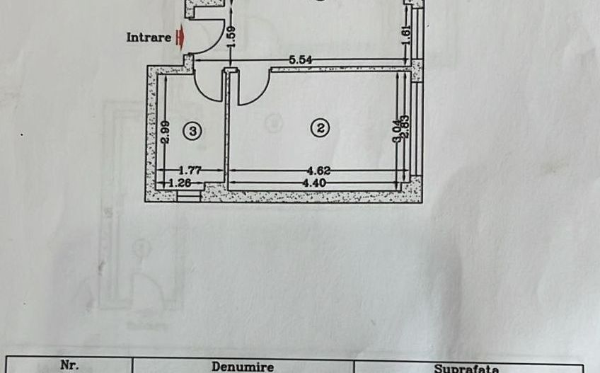 Apartament 2 camere de vânzare Otopeni - 23 August | include parcare - Schiță 8