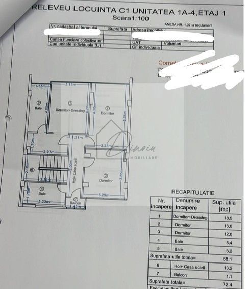 Vila de vanzare 5 camere ,4 bai, curte 85 mp zona Jollie Ville Pipera - Poză 3