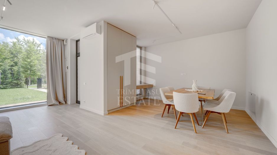 Duplex mobilat utilat,gradina, Tunari parc - Poză 4