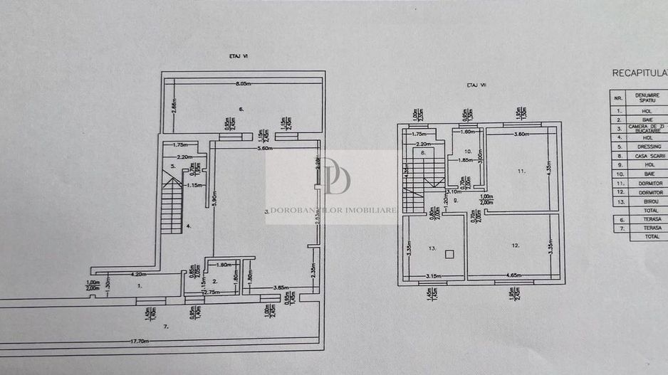 Penthouse Premium cu 4 camere | 2 Parcări subterane | Soporului - Schiță 21