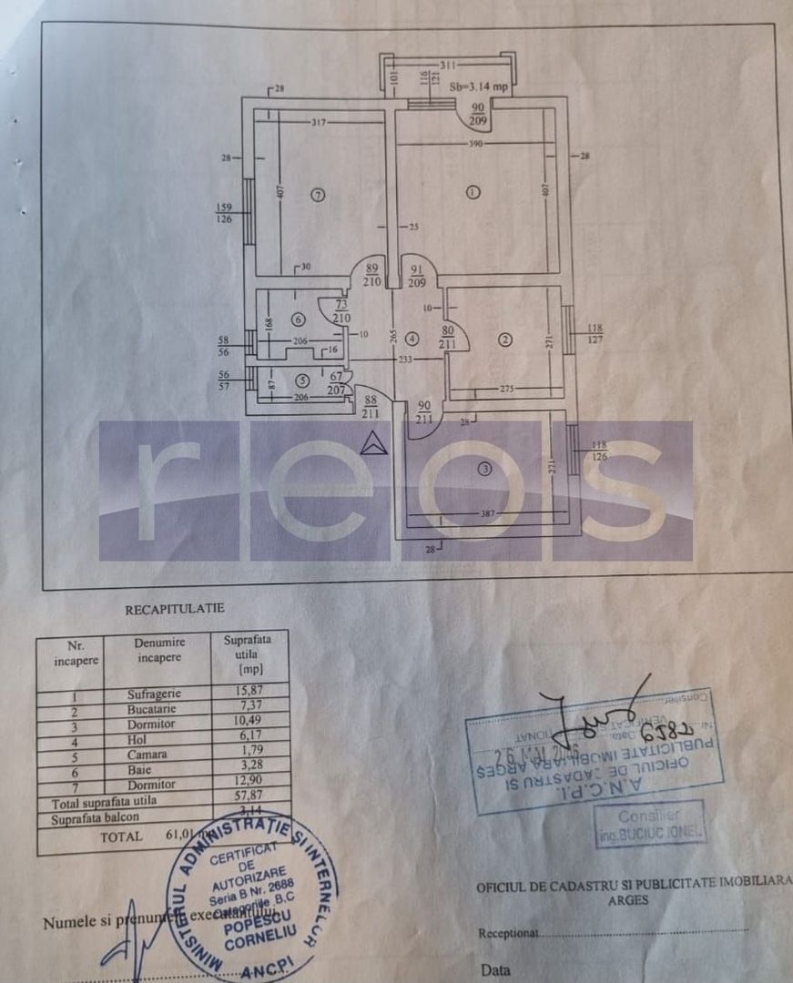 VANZARE 3 CAMERE | DECOMANDAT | ARGES - LEORDENI - Poză 17