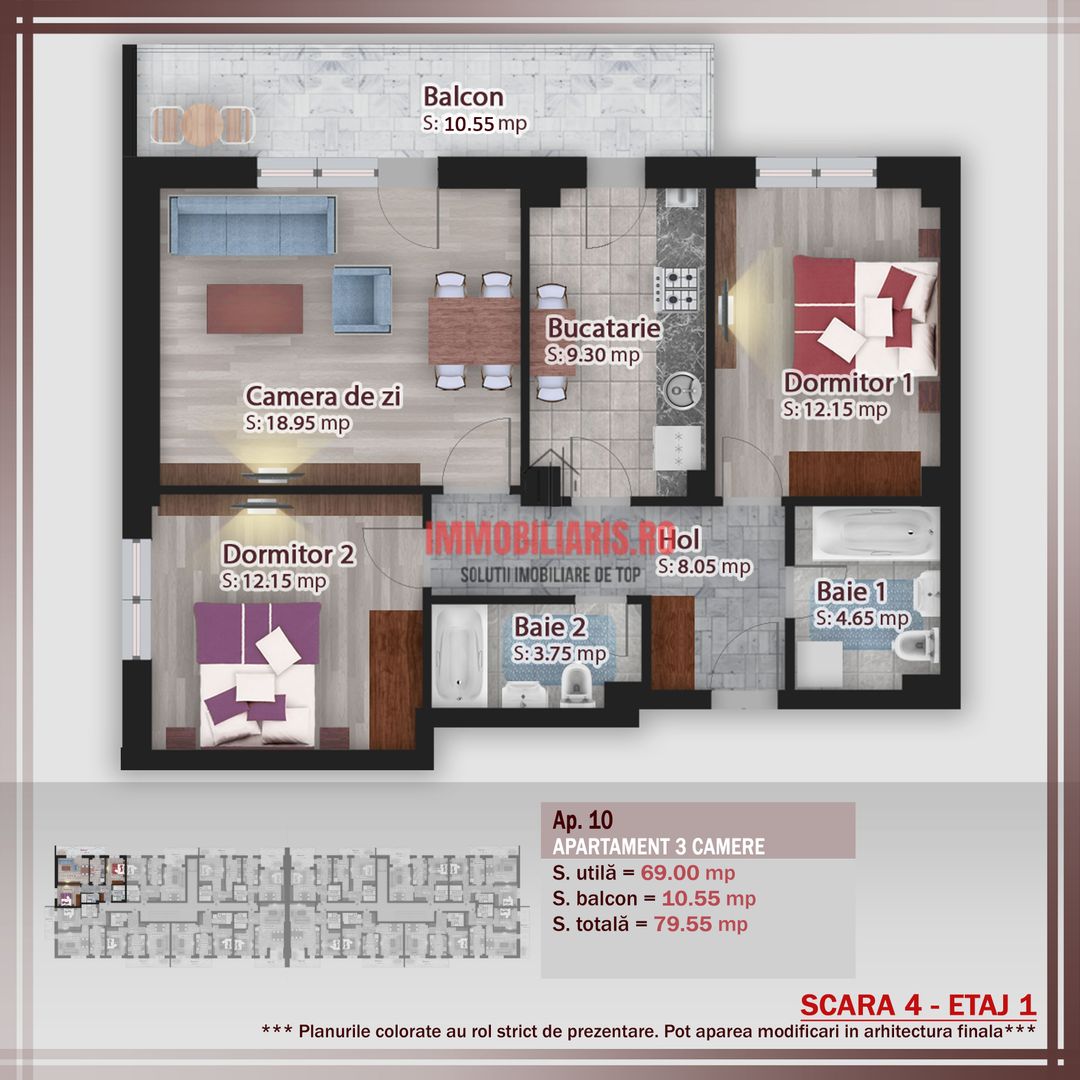 Blvd. Theodor Pallady - Parcuri - Birou de Vanzari - Schiță 2