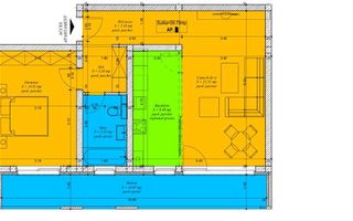 Apartament 2 camere 60mp + Terasă 15mp | Etaj 1, Clasa A, Mobilat - Poză 8