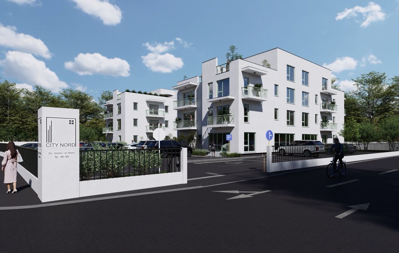 Apartament 2 camere - 56 mp - CITY NORD Stefan cel mare - Poză 3