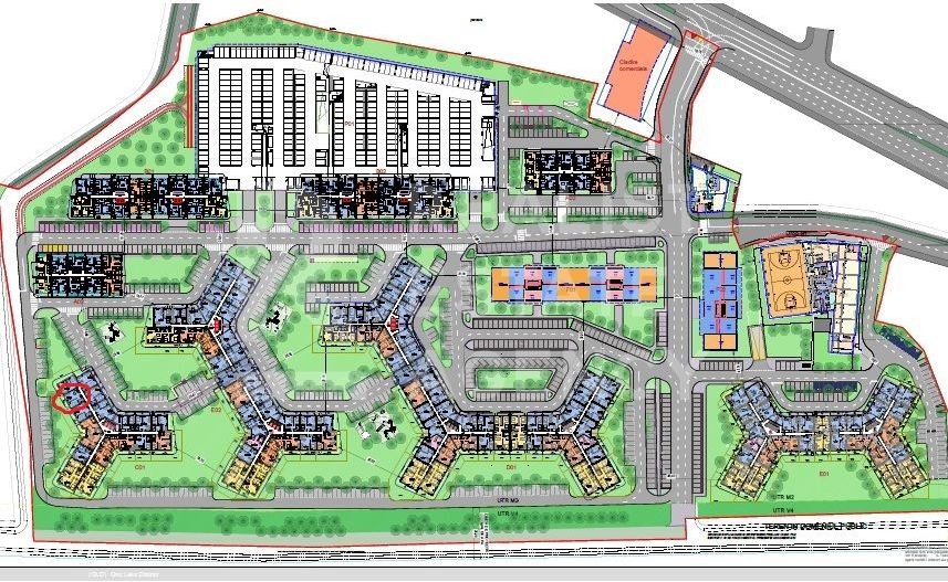 Apartament cu 2 camere, priveliste spre Lac - Schiță 6