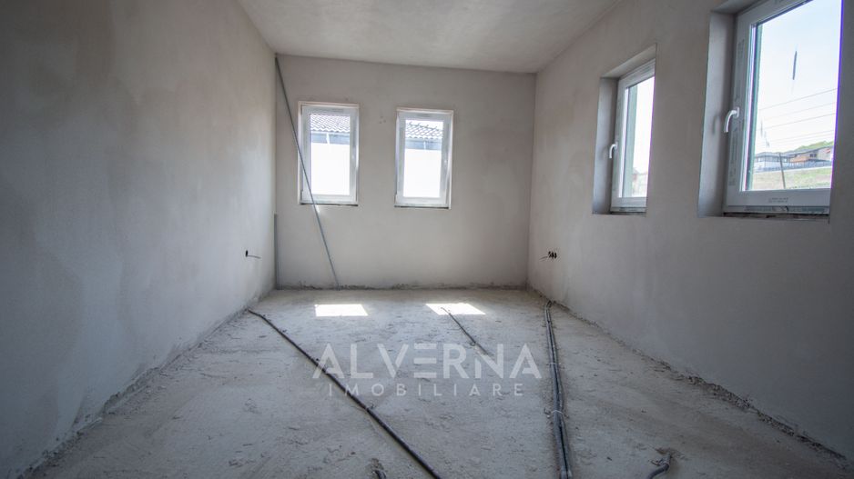 Casa tip Duplex 4 camere 120 mp | semifinisat | teren 500 mp | Popesti - Poză 12