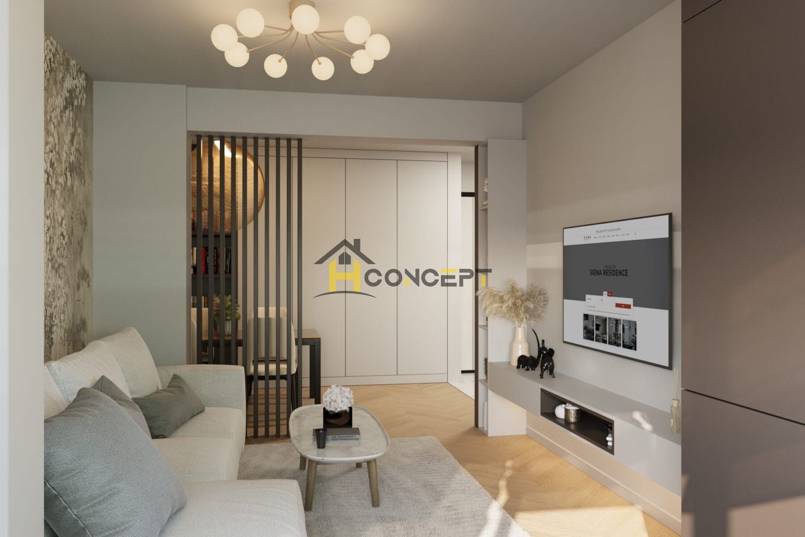 Apartament 2 camere, open space, Popesti Leordeni, comision 0% - Poză 3