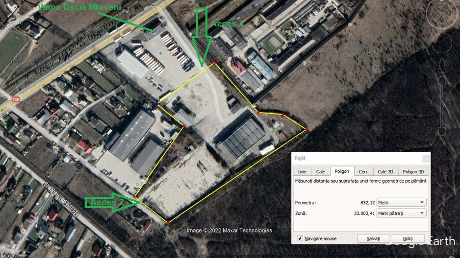 Mioveni - Hala, birouri, anexe, platforma De Inchiriat - Poză 1