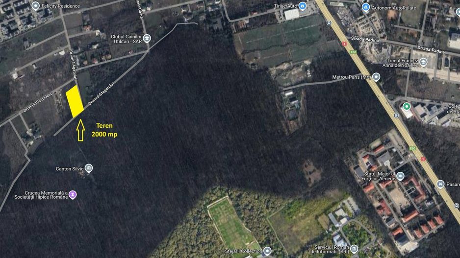 Teren premium de vanzare | 2.000 mp | Băneasa - Drumul Stegarului - Poză 3