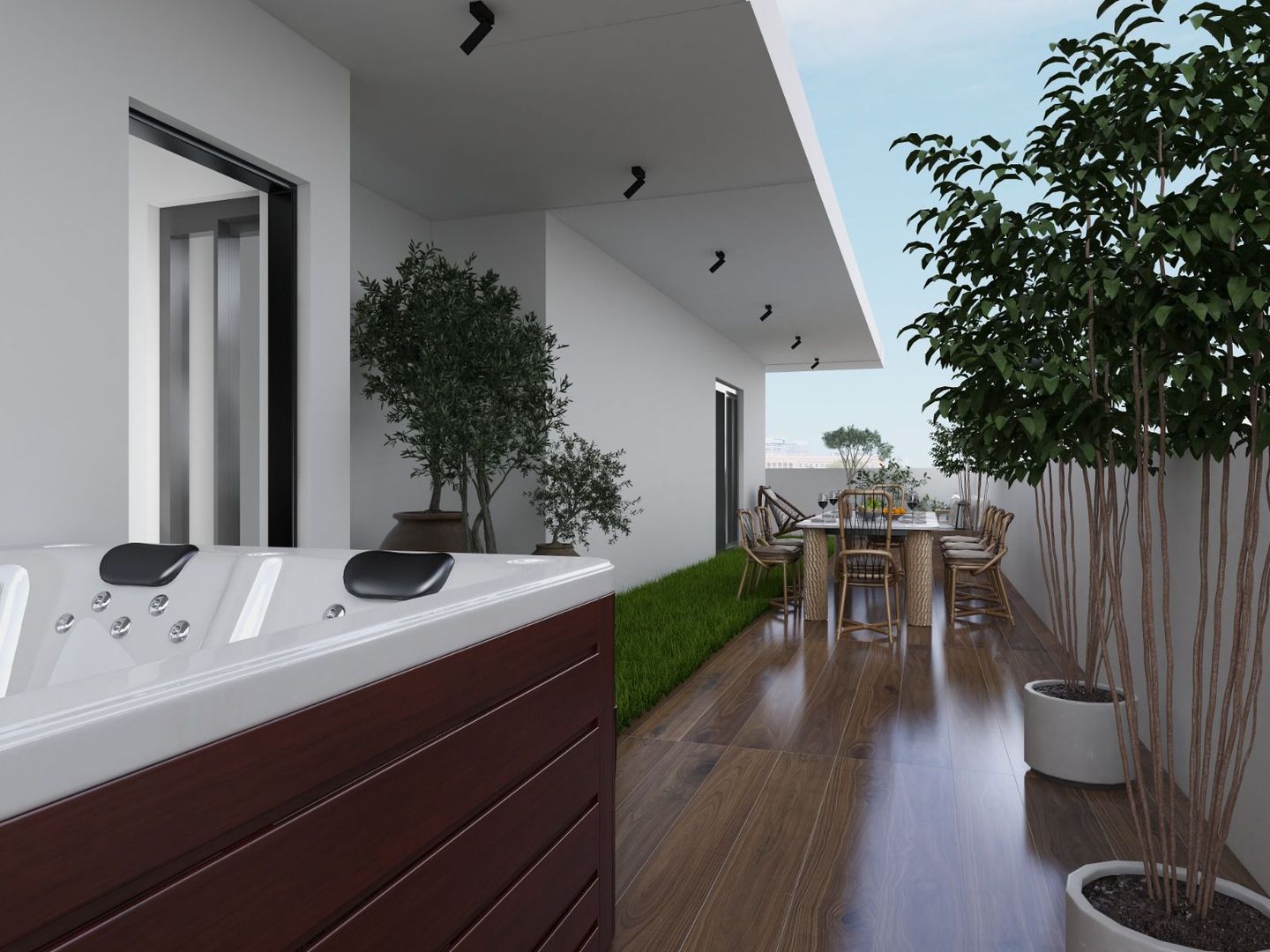 Penthouse NOU - 3 camere/2locuri de parcare/terasa 70mp - Poză 1