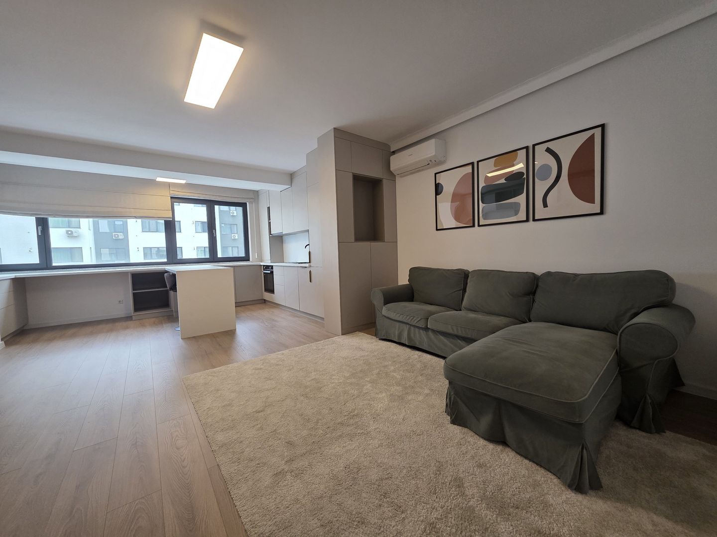 Apartament 2 camere lux decomadat Pipera Rond OMV70 metri - Poză 14