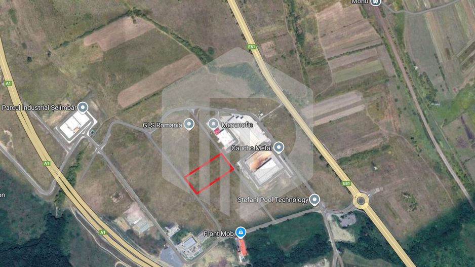 Teren industrial 2000 mp Parc Industrial Selimbar - Poză 1