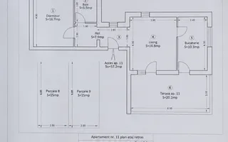 COMISION 0% | 2 Camere Giroc | 57,2 mp | Terasa 20,2 mp | 2 parcari - Poză 12