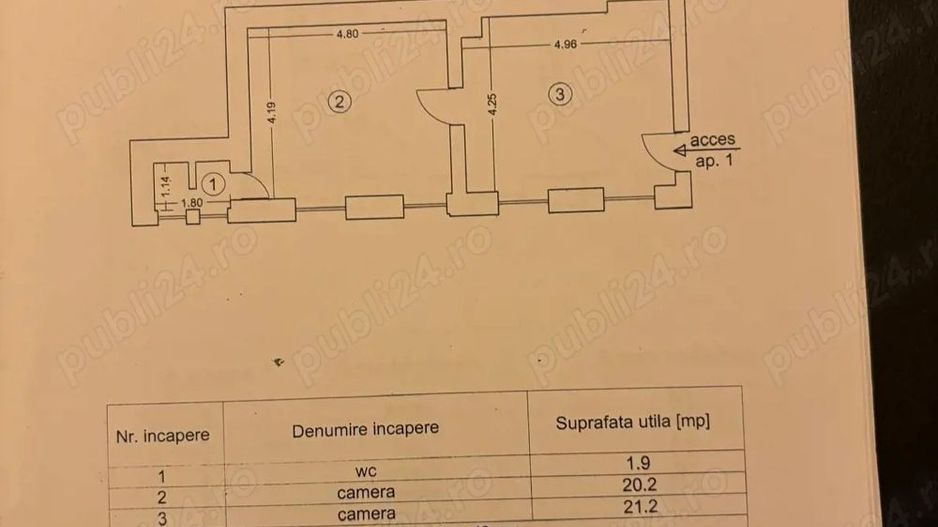De vanzare apartament in Piata Sfatului - Poză 6