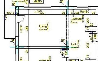 Apartament 2 camere Buna Ziua! Etajul I! Zona verde si linistita! - Schiță 4