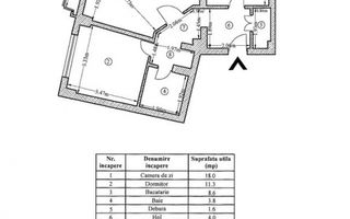 Apartament 2 camere Titulescu | Imobil 1979 - Poză 2