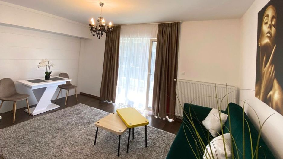 Apartament modern cu 2 camere pereți retractabili terasă parcare și boxă - Poză 3