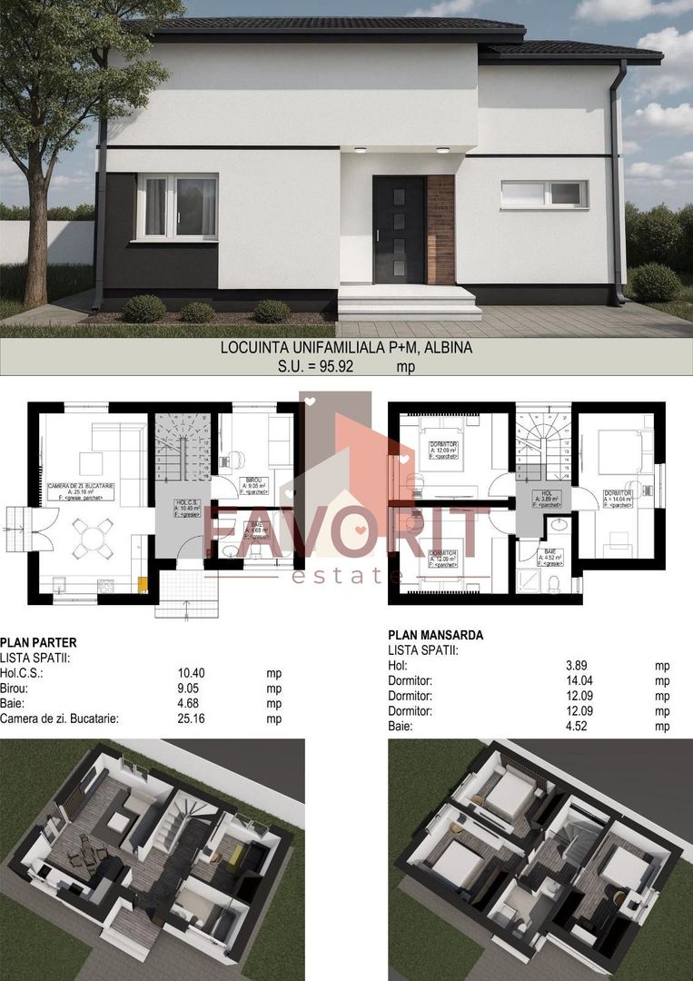 Duplex pe parter | Albina comuna Mosnita Noua | Toate utilitatile - Poză 4