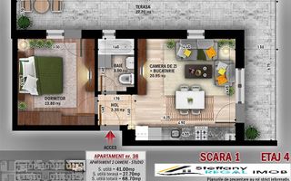 Apartament 2 camere tip studio de vanzare zona Theodor Pallady - Poză 8
