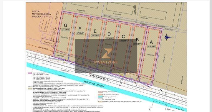 Vindem parcele de teren industrial ,zona Dedeman Oradea - Poză 1