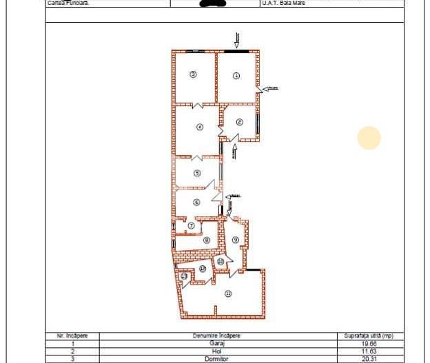 Casa de vanzare | Zona Centru Vechi | 160 mp - Schiță 15
