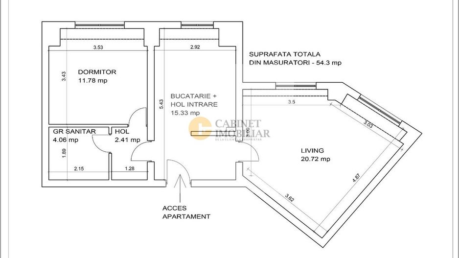 2 camere I Calea Calarasilor - Hyperion I Etaj 1 I 2004 - Poză 19