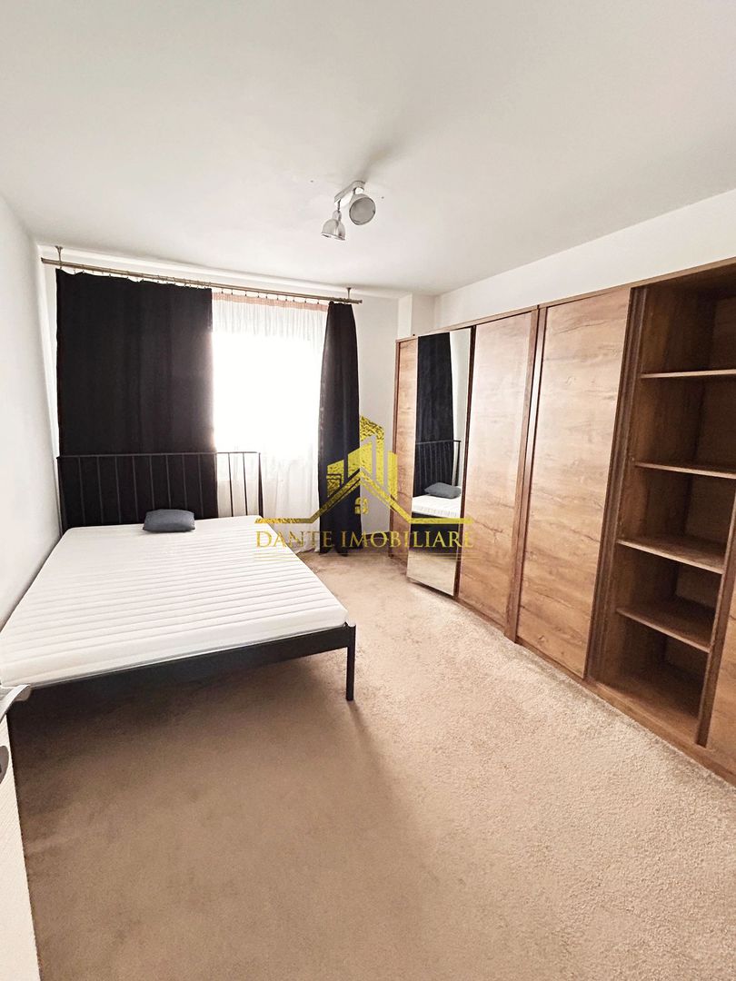 3 camere, mobilat modern, bloc nou, balcon, parcare, Buna Ziua - Poză 6