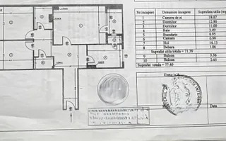 Apartament 3 Camere Decomandat, Renovat, Mobilat , Utilat  L355A - Poză 11