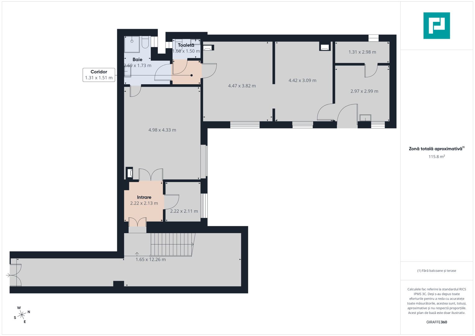 Apartament 3 camere ultracentral Oradea - Poză 10