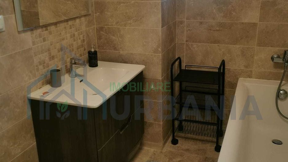 Apartament cu o cameră în Conest Vision, Iași - compartimentare living, dormit și spațiu de lucru - Poză 8