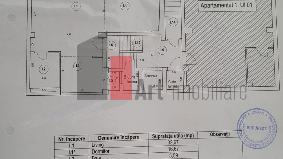 De vanzare apartament 2 camere lux bloc boutique - Poză 10